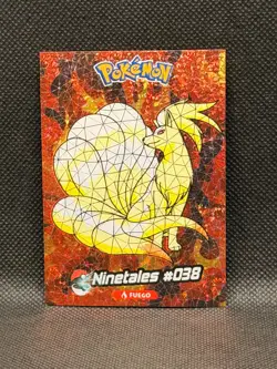 Ninetales Pokemon Crystal Stained Glass Peru Shards Foil Rare Card #038 Mid-Tier - Image 1