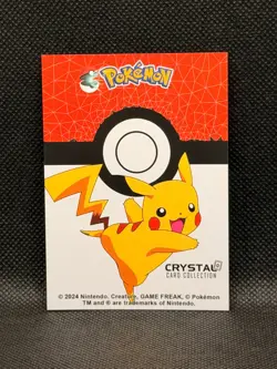 Ninetales Pokemon Crystal Stained Glass Peru Shards Foil Rare Card #038 Mid-Tier - Image 3