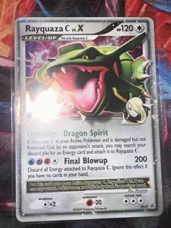 Rayquaza C LV.X DP47 Promo Holo Pokemon TCG Card 2009 NM-LP - Image 2