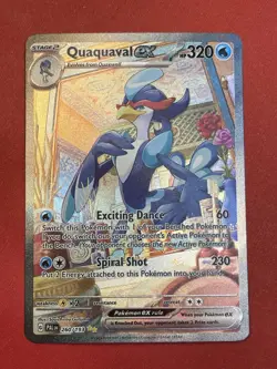 Quaquaval ex 260/193 (Special Illustration Rare) Paldea Evolved Near Mint - Image 1