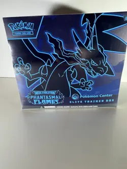 Pokemon TCG Phantasmal Flames Pokemon Center Exclusive ETB Elite Trainer Box 🔥 - Image 1