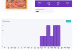 Pokemon BW Legendary Treasures Growlithe RC4/RC25 AGS NM-MT+ 8.5 Uncommon 2013 - Image 3