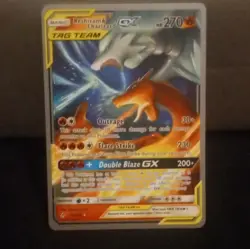 Pokemon Reshiram & Charizard GX TAG TEAM Ultra Rare World Championship 20/214 2… - Image 1