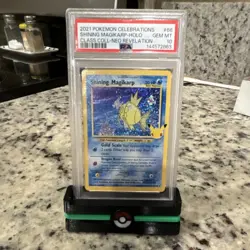 Pokemon Shining Magikarp 66/64 Celebrations Classic Collection Holo PSA 10 - Image 1