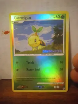 The Pokemon Company Turtwig Diamond & Pearl Reverse Holo Basic 103/130 60 HP - Image 1