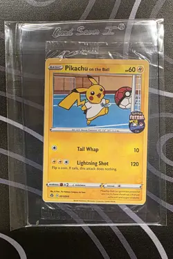 Pokemon Pikachu on the Ball Promo 001/005 60 HP - Image 3