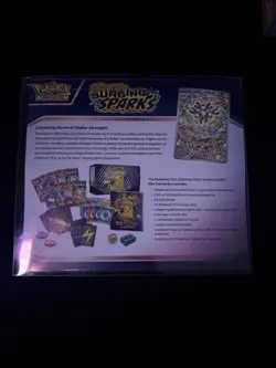 Pokemon Scarlet & Violet Surging Sparks Elite Trainer Box & 2 Booster Bundles - Image 2