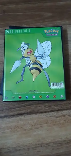 Vintage Ultra Pro Pokemon 4 Pocket Binder - Scyther and Beedril - Image 5