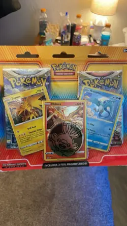 Pokemon Enhanced 2-pack Blister Pack Articuno Zapdos Moltres Sealed - Image 1