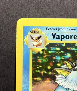 Vaporeon Holo Rare #12/64 - 1st Edition Jungle Set - 1999 WOTC Vintage Pokemon - Image 4