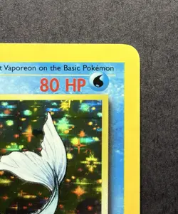 Vaporeon Holo Rare #12/64 - 1st Edition Jungle Set - 1999 WOTC Vintage Pokemon - Image 5