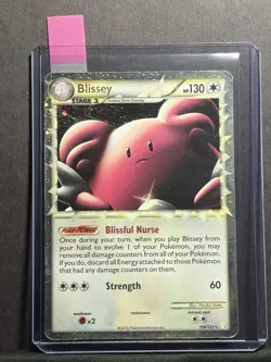 Blissey Prime 106/123 Ultra Rare Holo - Heart Gold Soul Silver - Pokemon - Image 3