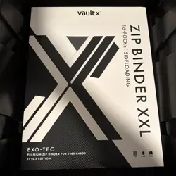 VaultX SV10.5 XXL Binder 16 Pocket Pokemon Black Bolt & White Flare - BRAND NEW - Image 1