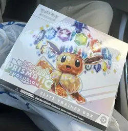 Pokemon TCG Scarlet Violet Prismatic Evolutions Elite Trainer Box ETB New Sealed - Image 1