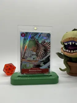 Roronoa Zoro OP14-015 English Foil (Alt Art) One Piece Azure Sea’s Seven - Image 1