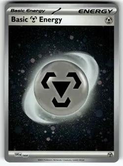 Basic Metal Energy - (Cosmos Holo) 008 Prize Pack Series Cards NM Pokemon Card - Image 1