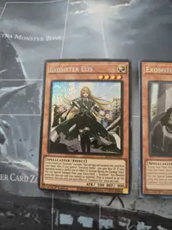 Exosister Elis & Stella 2-Card Lot Dueling Heroes Mega Pack PRISMATIC SR Yugioh - Image 3