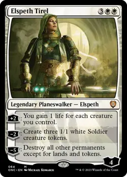 Elspeth Tirel M Commander: Phyrexia: All Will Be One 64 NM - Image 1