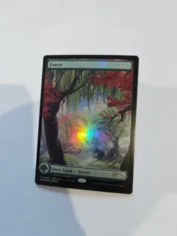 Forest - Foil - English - MTG Year of the snake promo - Image 1