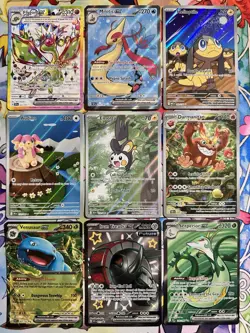 Lot Of 9 Pokemon TCG Set HOLO Rare Cards Assortment Collection Shiny FA EX - Image 1