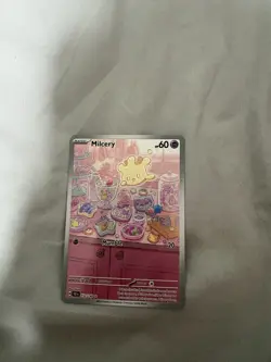 Milcery 152/142 Pokemon TCG Stellar Crown Illustration Rare Holo - Image 1