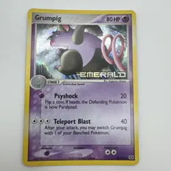 2006 Pokemon Grumpig Holo (ex Emerald) 29/106 - Image 1