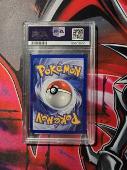 2001 Pokemon Movie Promo #34 Entei Reverse Foil PSA 7 - Image 2