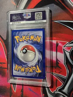2001 Pokemon Movie Promo #34 Entei Reverse Foil PSA 7 - Image 3