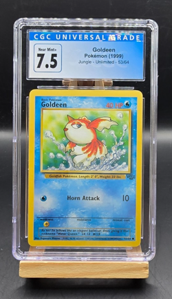 Pokemon Goldeen 53/64 Jungle 1999 CGC 7.5 - Image 1