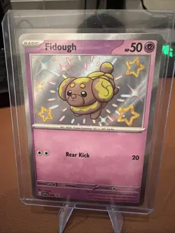 Fidough 069 Shiny Rare Pokemon Black Star Promos NM - Image 1