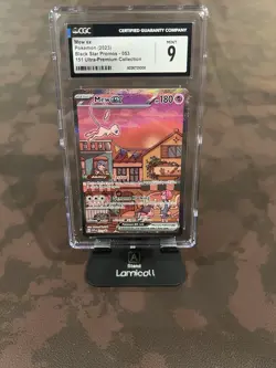 Mew ex Pokemon (2023) Black Star Promos - 053 151 Ultra-Premium Collection CGC 9 - Image 1