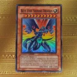 Blue-Eyes Shining Dragon MOV-EN001 Movie Promo Super Rare Holo Limited Yu-Gi-Oh - Image 1