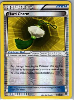 Hard Charm 119/146 Reverse Holo XY Base Set - Pokemon Card - NM - Image 1