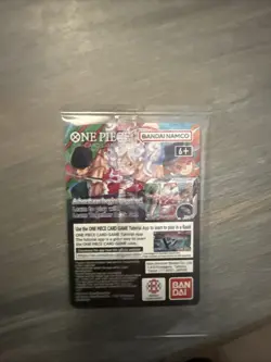 One Piece X Houston Cougars Monkey D Luffy US Voyage Promo Card & Sealed Poster - Image 3