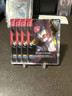Gundam Card Game Battle Of Aces GD01-111 R Playset Of 4 - Image 1