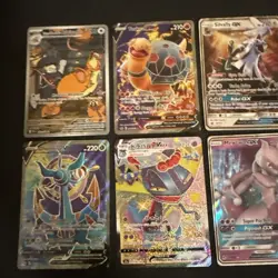Nintendo Pokemon TCG Foil Card Lot Charizard, Diancie, Delphox, Emboar, Gallade - Image 3