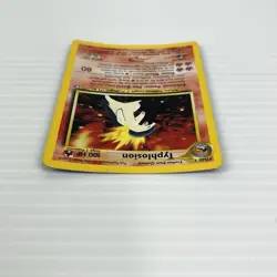 Pokemon Card Typhlosion 18/111 Holo Rare Neo Genesis 2000 MP - Image 5