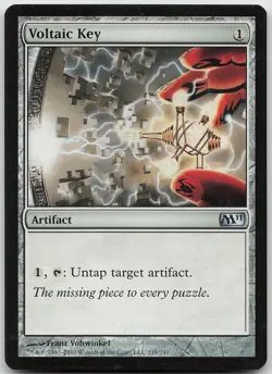 Voltaic Key Uncommon Magic 2011 LP MTG - Image 1