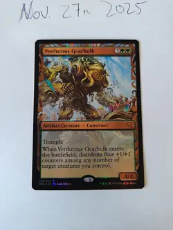 Verdurous Gearhulk Foil Masterpiece Series: Kaladesh Inventions NM Condition - Image 3