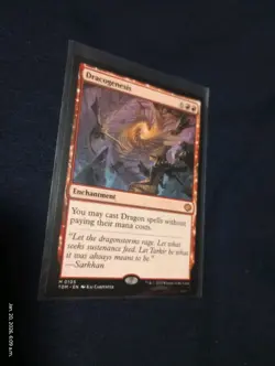 1x Dracogenesis NM Eng MTG - Tarkir: Dragonstorm - Image 1