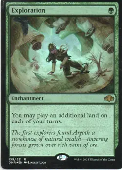 MTG: Dominaria Remastered: Foil Exploration: Lightly Played Condition - Image 1