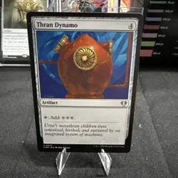 MTG Magic the Gathering Thran Dynamo (415/1173) Commander Masters LP - Image 1
