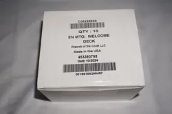 Mtg Magic the Gathering 2024 Welcome Deck Box x10 NEW - Image 1