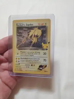 NM Pokemon TCG Rockets Zapdos Holo Classic Collection 15/132 Celebrations - Image 1