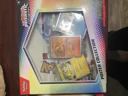 Pokemon TCG SV8.5 Prismatic Evolutions Poster Collection Box Factory Sealed - Image 1