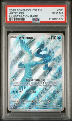 Pokemon Journey Together Articuno 161 PSA 10 - Image 1
