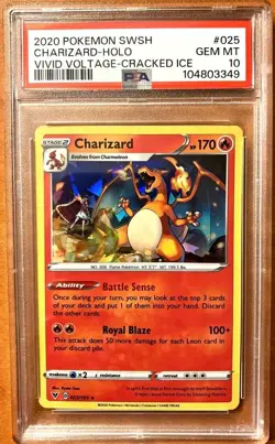 5 DBS & Pokemon PSA 10 Slabs (Custom Listing) Goku, Charizard, Vegeta, Trunks - Image 3
