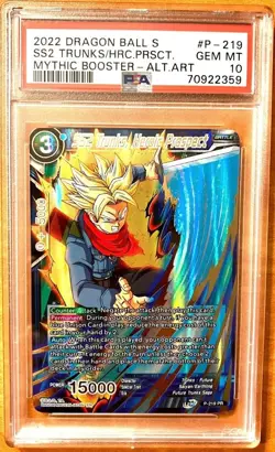 5 DBS & Pokemon PSA 10 Slabs (Custom Listing) Goku, Charizard, Vegeta, Trunks - Image 5