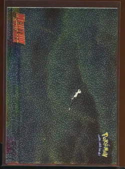 The Future Looks Bright Foil Ex 41 Mewtwo Strikes Black Logo Topps Movie Pokemon - Image 1