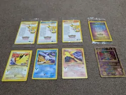 Pokemon TCG Ancient Mew and Legendary Birds Holo Promo, Two Of Each - Image 1